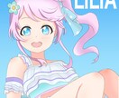 2次元ライバーやマイキャラの可愛いイラスト描きます 誕生日イラストなど様々な用途で！ イメージ3