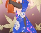 キャラクターの立ち絵等描きます キャラクターだけでなく背景やその他装飾も描かせて頂きます。 イメージ4