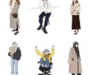 お気に入りのあなたの写真をイラストにします アイコンや大切な人へのギフト、様々な用途に使えます☀︎ イメージ3
