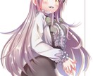 アイコン、一枚絵等イラスト描きます SNSやブログのアイコン、動画用の立ち絵、観賞用の一枚絵など イメージ9