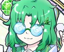 SNSアイコン用イラスト描きます やわらかく幻想的な女性キャラのSNSアイコン描きます イメージ4