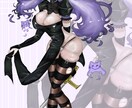 サイズ自由！1枚絵・立ち絵を制作いたします ポップからダークまで.*･ﾟ　.ﾟ･*. イメージ1