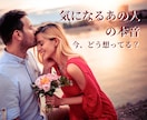 気になるお相手の貴方への気持ちと現状を鑑定します あの人は今、私のことをどう想ってる？ 片想い、パートナー、他 イメージ1