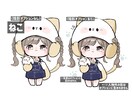 動物帽子のミニキャラ量産イラスト描きます オプションでさらにオリジナリティ出せます イメージ5