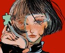 かっこいい女の子描きます かっこよくて強そう、でも儚い...そんな女の子をお届け。 イメージ1