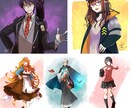 キャラクターイラスト制作いたします SNSアイコンやTRPG立ち絵 イメージ3