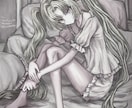 背景込みOK│厚塗りで世界観のある一枚絵制作します 目の前に存在するかのような物語と空気感を大切に描きます イメージ5