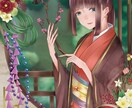 アイコン、イラスト、立ち絵等描きます 女の子や、中性的、クールっぽい子を得意としております イメージ7