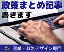政策まとめ記事書きます 議会だよりやサイト用に議事録の編集など イメージ1