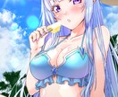 キャラクターイラスト制作します 商業経験有り！ご希望の一枚絵をお描きします！ イメージ5