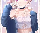 歌ってみたや立ち絵、背景ありのかわいい絵を描きます ！お客様に寄り添ったイラストを提供します！！ イメージ7