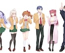 MVイラストや一枚絵を作成します 歌ってみたやボカロ曲のサムネ、mv用のイラスト、1枚絵等 イメージ7