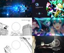 一枚絵が動画に！　MV・PV動画を制作します 一枚絵（写真・絵）と音の波形で、クオリティーの高い動画に！ イメージ7