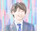 カラフルな似顔絵描きます 販売実績３名様までモニター価格で対応します！ イメージ3
