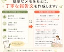 訪問マッサージのご家族向け報告文を作成します 毎月悩む報告文を、やさしく伝わる文章に整えます イメージ4