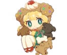 サムネやグッズ用ミニキャライラスト制作します 商用利用OK◎グッズ入稿データ対応可！ イメージ4