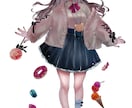 アイコンから動画まで!厚塗り風イラスト描きます 他と違う存在感のあるイラストをお求めの方へ イメージ1