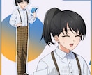 TRPG用立ち絵作成いたします アイコンから全身まで、どの範囲でも作成します！ イメージ7