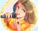 ふわっと癒し"目力つよつよ"鮮やかアイコン作ります キャラデザの場合、シルエットを配慮した設計します イメージ7