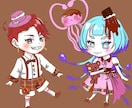 IRIAMにも使える！ミニキャラかきます あなただけの可愛くてポップなミニキャラを最速でお渡しします イメージ6