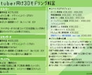 Vtuber向け3Dモデル制作請け負います こちらはエコノミープランになります イメージ2