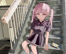 引き込まれる雰囲気のイラストお描きします 引き込まれるイラストをお描き致します。(地雷系が得意です) イメージ6