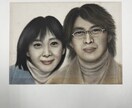 世界にたった一つのアナログパステル肖像画描きます 手描きのパステル肖像画になります。結婚式・記念日等に！ イメージ2