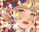 アイコン・イラスト、キラキラ可愛い子！！作成します オリキャ、コテキャのアイコン、イラスト何でもご相談ください！ イメージ8