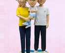 写真から世界に一つのオリジナルフィギュア制作します プレゼント等にも最適な手作りオリジナルフィギュア制作します イメージ9