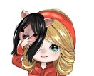 ミニキャラ(デフォルメ)、等身アイコン描きます アイコン、サムネ、イラストプレゼント等にどうでしょうか イメージ2