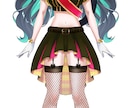Vtuber用Live2Dモデル作成します デザインの有無、可動域等、柔軟にご対応します！ イメージ4