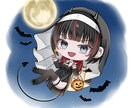 2.5〜3等身のSD・デフォルメイラスト制作します 商用〇厚塗り調の塗りで丁寧に制作致します！ イメージ3