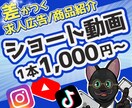 リール/TikTok/ショート動画作成します 相談のみも可！まずはお気軽にご相談ください♪ イメージ1