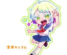 ミニキャライラスト描きます 2.5〜3等身くらいのミニキャラが得意です！ イメージ3