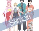 Vtuberキャラデザからモデリングまで承ります 魅力的なオリジナルVtuberモデルを一緒に作りましょう！ イメージ5