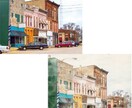 手描きスケッチ風に画像合成します 建築写真や3Dパースをおしゃれに手書き風に イメージ6