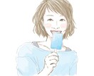 商用可♡キレイめ♡なオリジナル人物イラスト描きます SNSアイコン、挿絵等に♡*.+゜ イメージ3