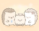 SNSアイコンにも 小動物キャライラスト制作します ゆるかわ小動物キャラオーダー受付中 イメージ2