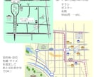 手描き風のイラストマップを作成します かわいいイラストでわかりやすい地図。お店のチラシやHPに！ イメージ5