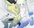 イラストを描きます ♡甘くてかわいくて危ない、そんな女の子のイラストを描きます♡ イメージ5