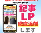 女性インサイトにグサッ！記事LP添削します 【美容専門・歴4年】現役ライターが集客をお手伝い！ イメージ1