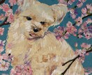 可愛いペットをキャンバスにアクリル絵の具で描きます 大切な家族との思い出を形にしませんか？プレゼントや記念にぜひ イメージ2