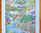 アナログのオーダーイラスト描きます 色鉛筆やペンを使った優しいタッチのアナログ作画(A5まで) イメージ2