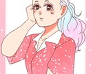 ポップで可愛いイラストやアイコンを描きます SNSなどのアイコンにどうぞ！似顔絵も対応出来ます イメージ3