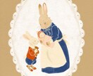 絵本のような、あったかい一枚絵をお描きします ショップカードや印刷物まで、心温まるイラストをどうぞ イメージ5