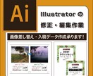 印刷用データの修正・編集いたします 現役DTPオペレータが印刷の知識活かして丁寧に対応いたします イメージ1