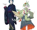 目を引くキラキラしたイラスト作成いたします 目を引く色使いと繊細なキャラクターや小物の描写が得意です イメージ5