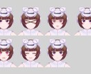 商用可、オリジナル３Dキャラクターを製作いたします VRC、VTuberなど、キャラデザインから一貫化サービス！ イメージ4