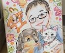 見た瞬間、笑顔になる！似顔絵描きます 世界に一つだけの笑顔を色紙イラストに！ イメージ4