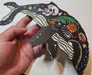 A4② 【切り絵】アニマルアート作ります 世界に一つ！唯一無二のアニマルアート！絶対に後悔させません！ イメージ9